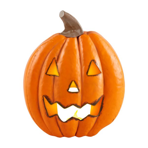 Jack-O-Lantern Tin Lantern | Mud Pie