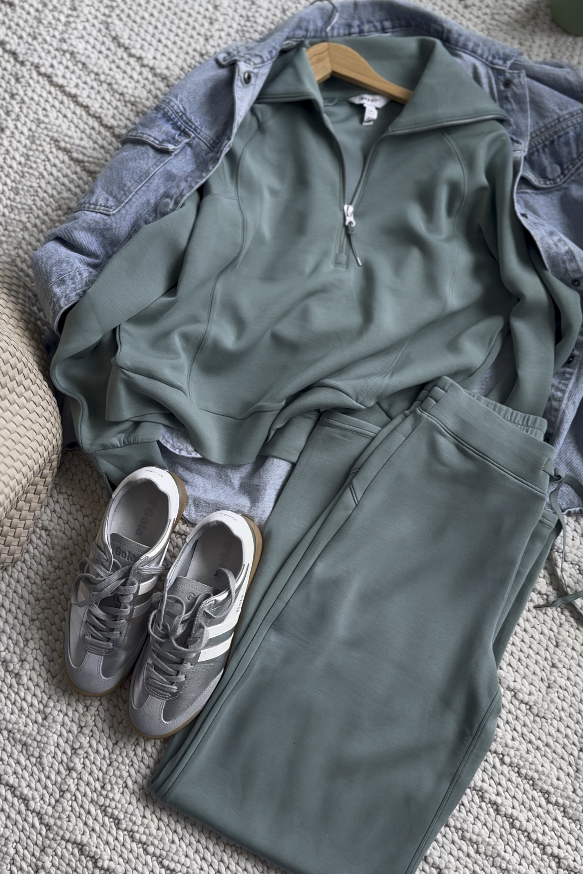 Travel day look: has to be comfortable, breathable + also worn as separates on vacation+ 
Wearing your heaviest clothes + shoes will save lots of space in your suitcase👍🏻

#LTKWatchNow #LTKOver40 #LTKTravel