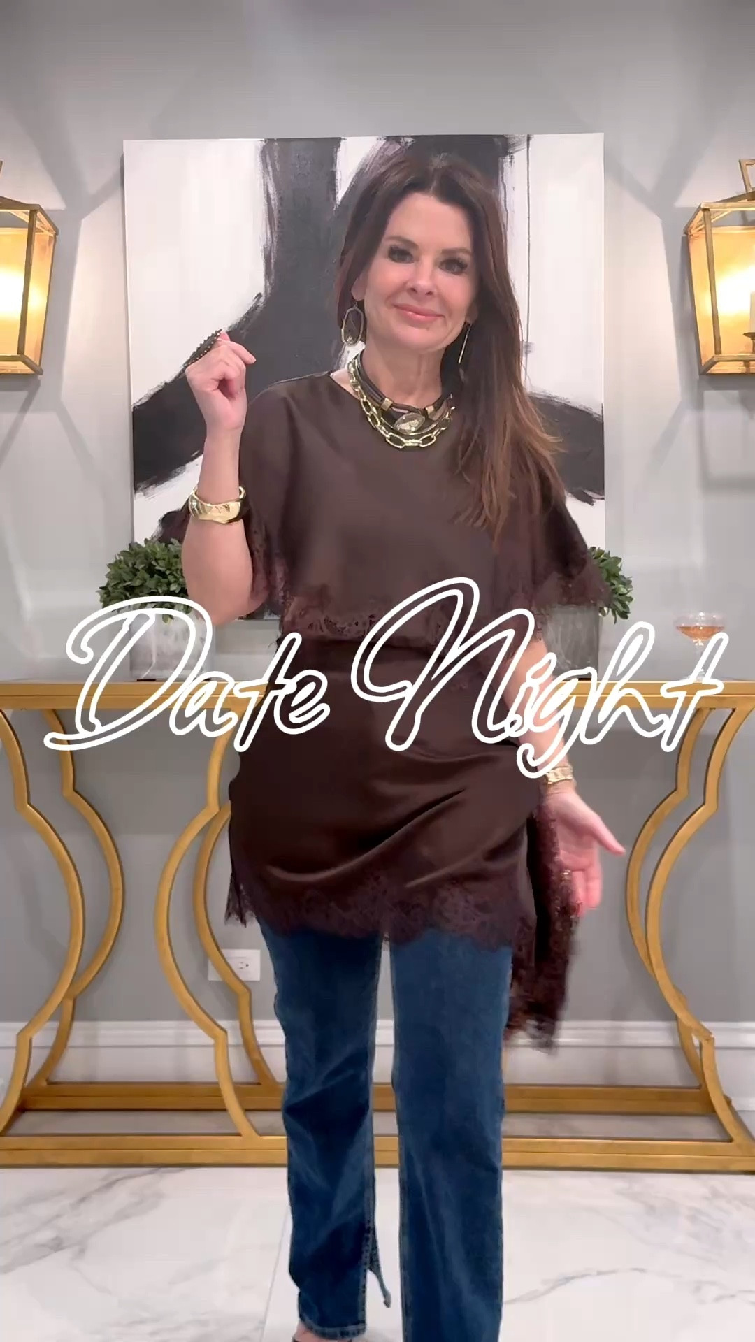 Dinner and drinks. Wearing the viral Zara cutout dress. Linked similar option  