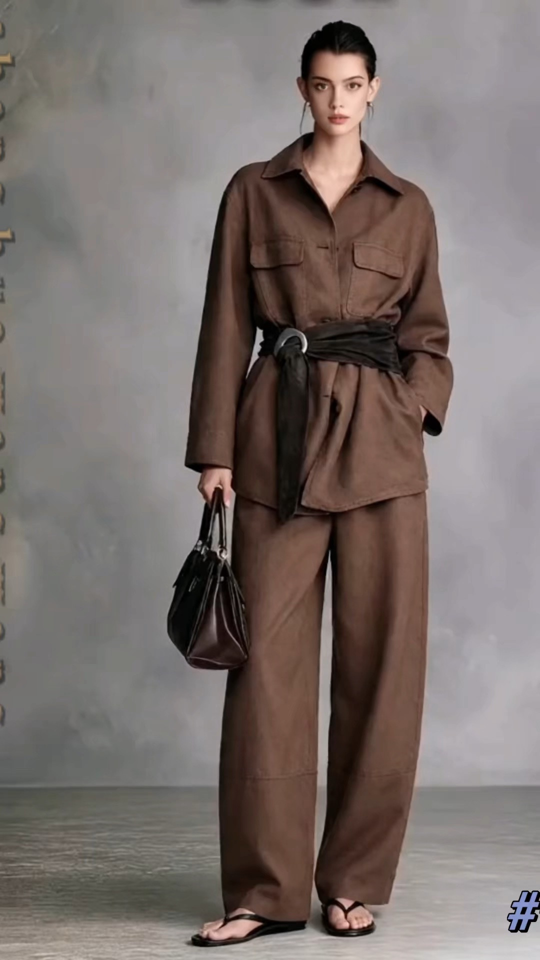 Chocolate brown linen suit with relaxed tailored elegance that balances structured workwear and casual chic

#LTKootd #LTKOver40 #LTKWorkwear