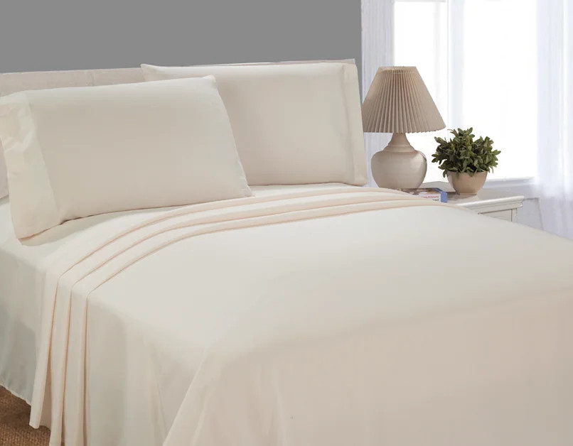 Mainstays Basics Microfiber Value Sheet Set, Twin, Fresh Ivory, 3 Piece | Walmart (US)