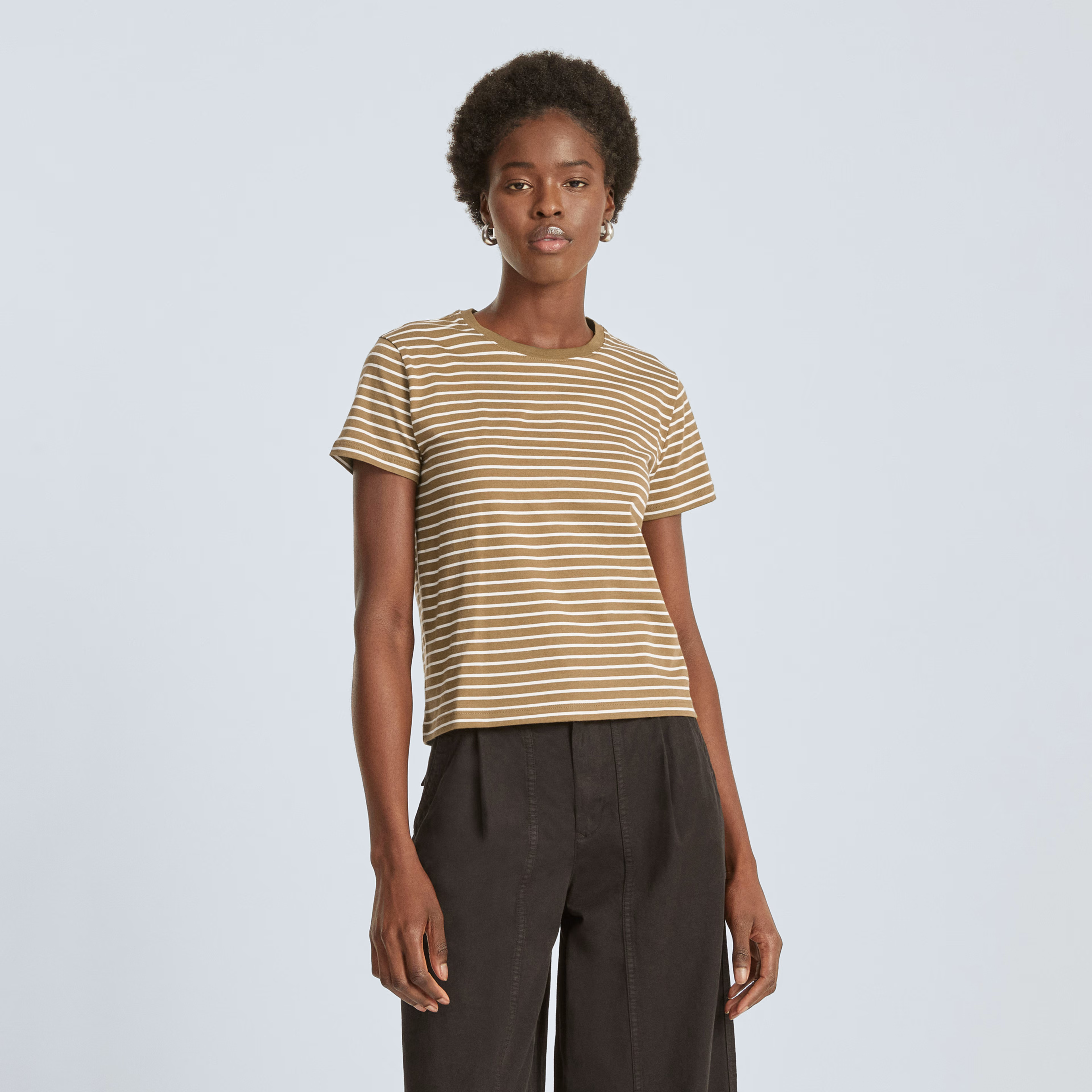 The Organic Cotton Box-Cut Tee | Everlane