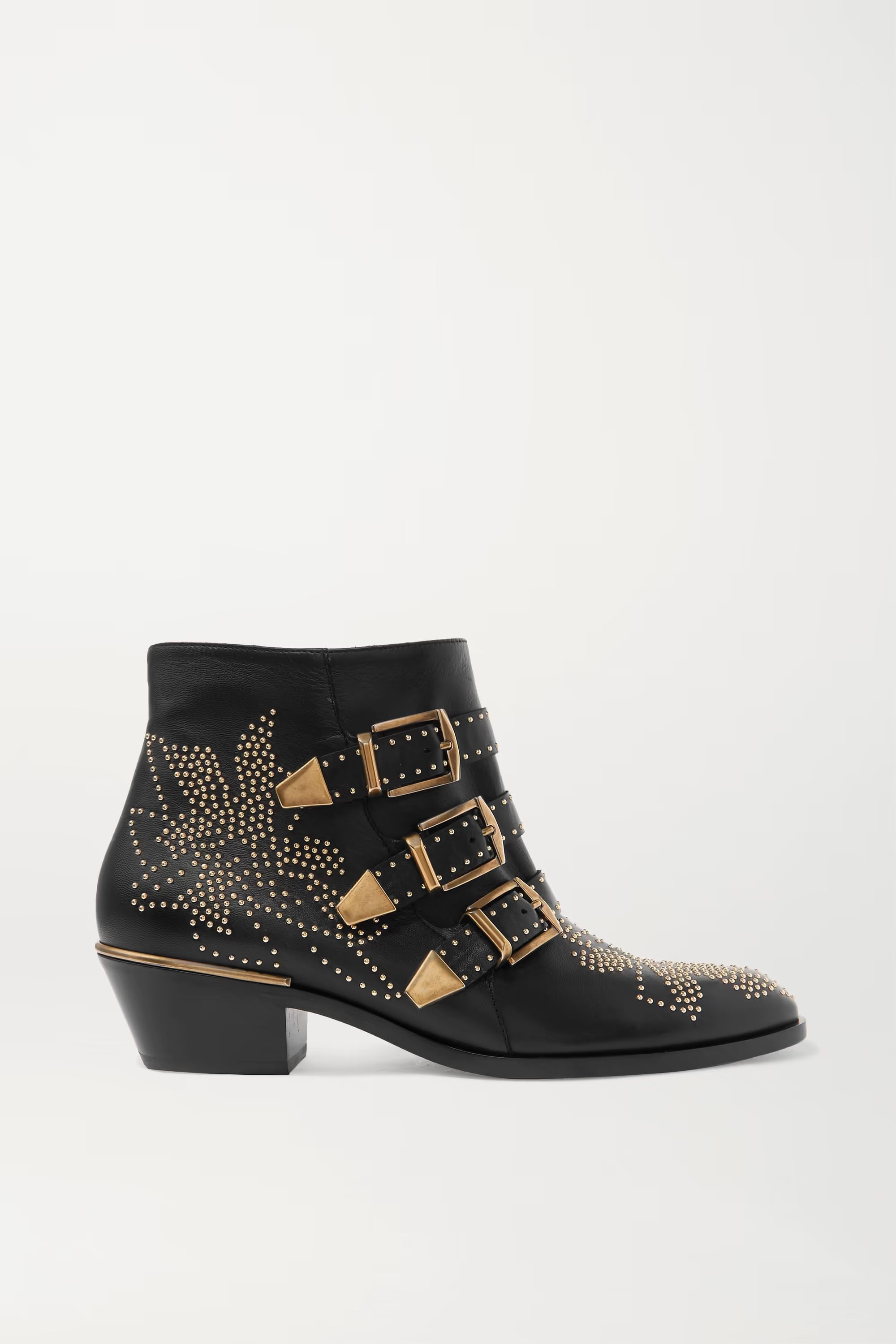 Chloé Susanna studded leather ankle boots | NET-A-PORTER (US)