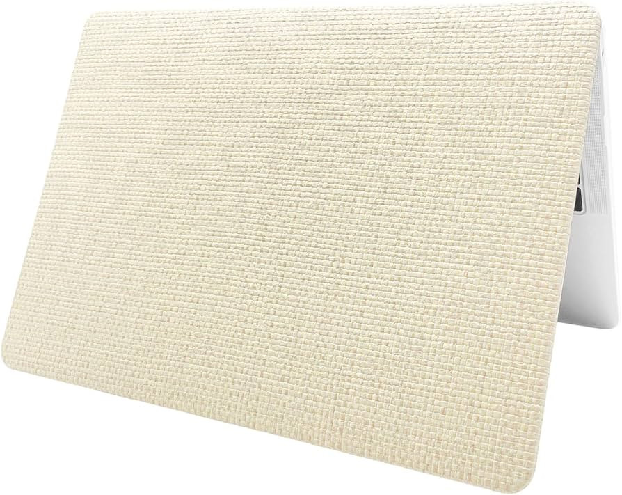 BaayCerrie Beige Woven Fabric Design for MacBook Pro 13 inch Case A2338 A2289 A2251 A2159 A1989 A... | Amazon (US)