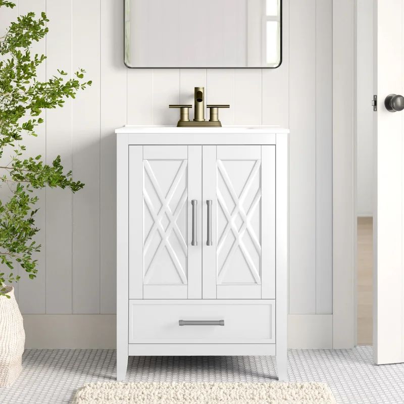 Brecken 24" Single Bathroom Vanity Set | Wayfair North America