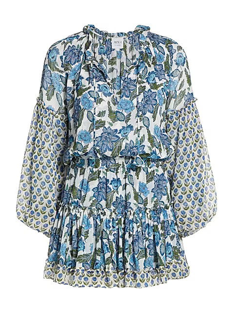 Elisabetta Floral Minidress | Saks Fifth Avenue