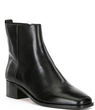 Antonio Melani Roxie Leather Dress Booties | Dillard's | Dillard's