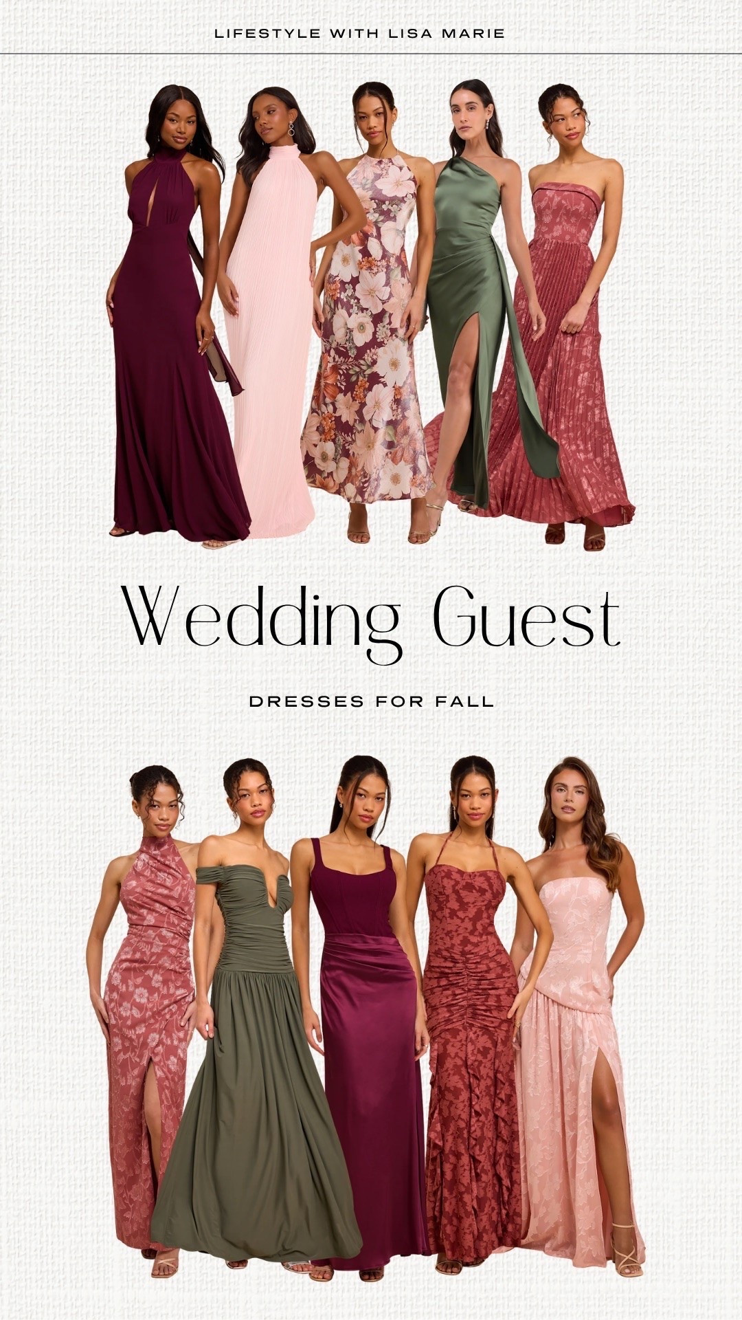 Wedding guest dresses for fall! Fall floral prints and colors. Midi and maxi dresses for events, weddings and galas. Rust and dusty pink dresses. Sage green dresses. Cocktail dresses and dressy maxis. One shoulder and off the shoulder dresses. Strapless and sweetheart neckline dresses.

#LTKootd #LTKSeasonal #LTKWedding