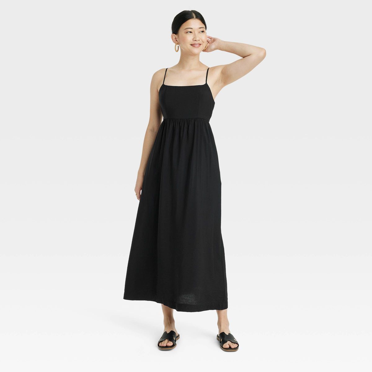 Women's Best Ever Midi Dress - A New Day™ Black S | Target