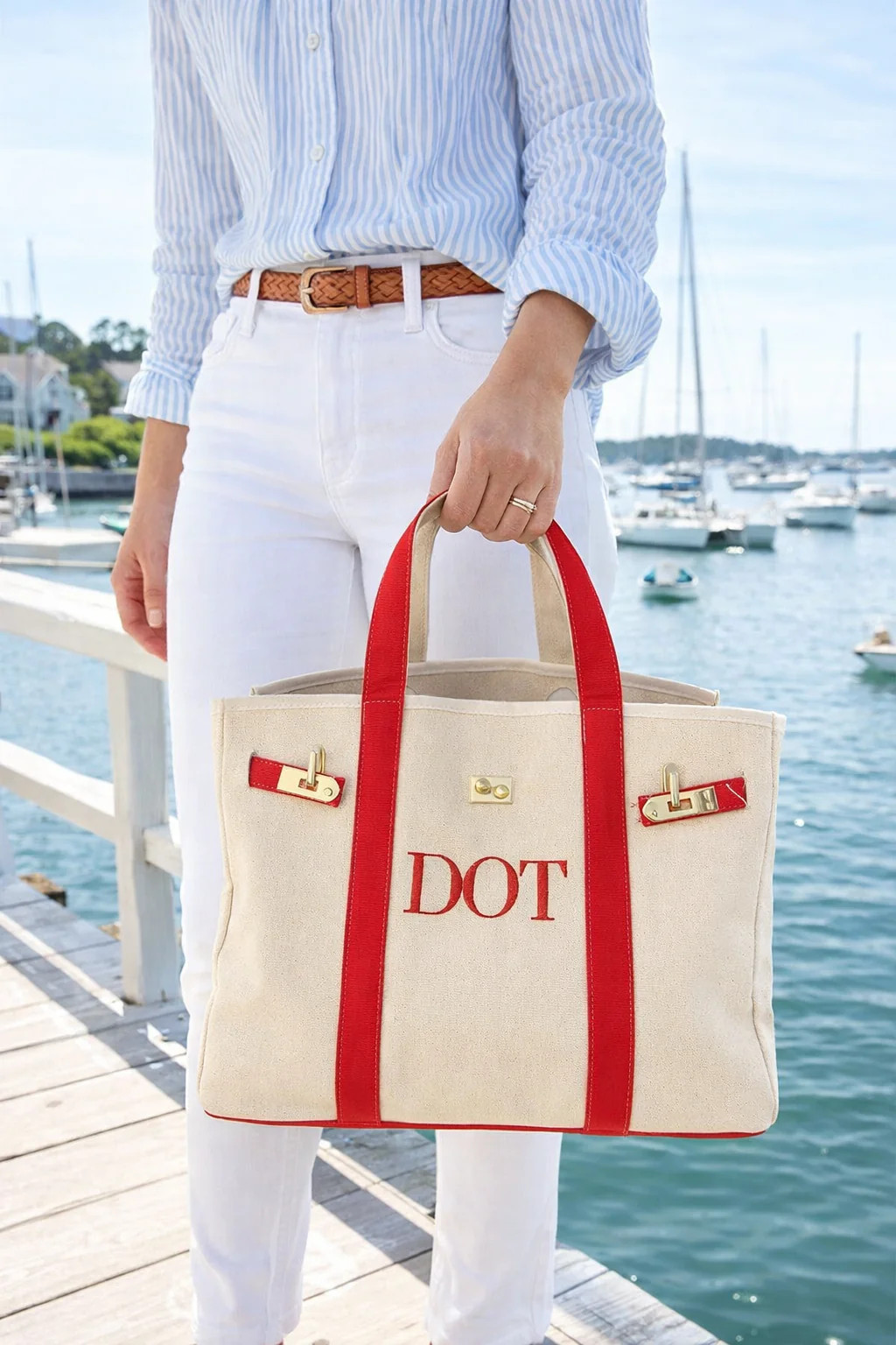 The Elizabeth Tote | The Monogram Corner