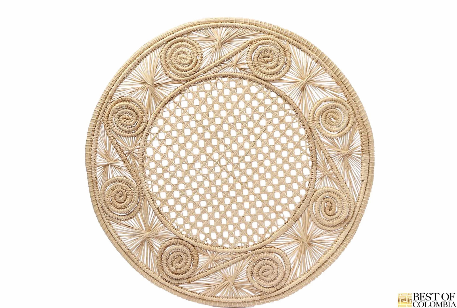 Caracol Iraca Straw Placemats & Coasters High Quality  3 | Etsy | Etsy (US)