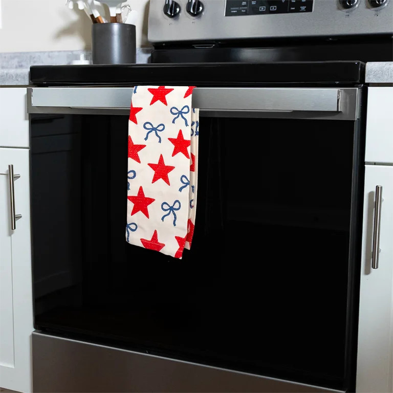 Celebrate Everyday Stars and Bows Kitchen Towel | Walmart (US)
