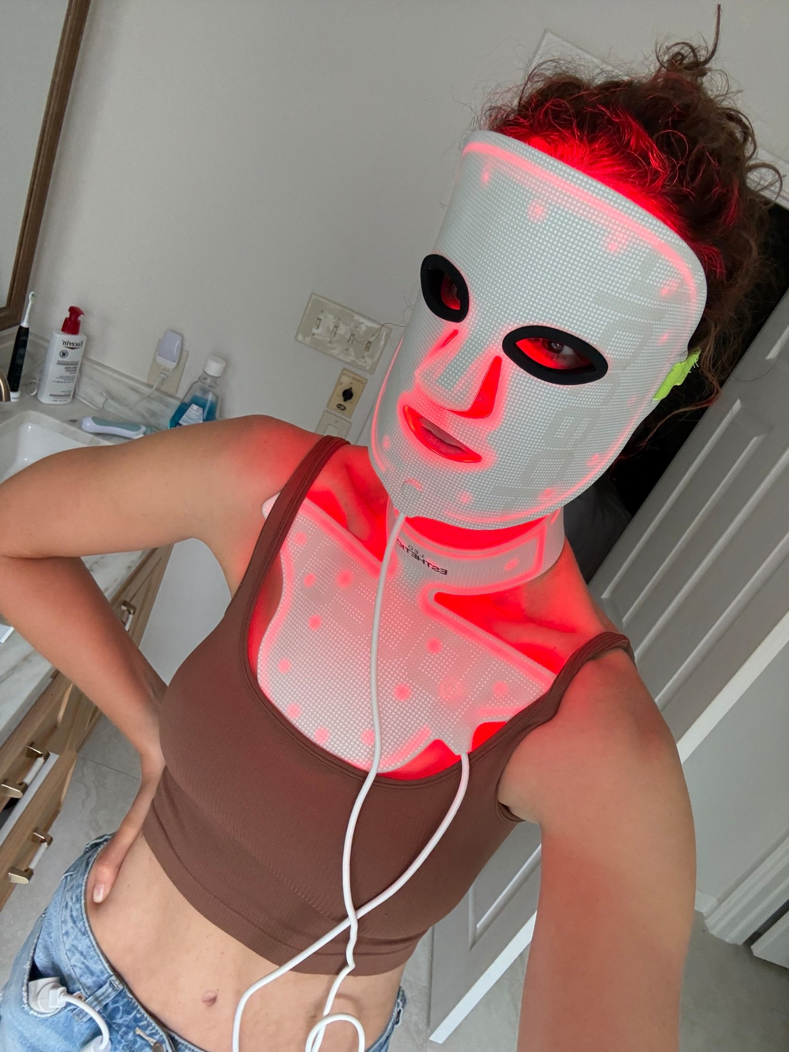 Not the most affordable LED option - and that’s intentional. I invested in this mask + collar because of the wavelength strength, coverage (face + neck) and the consistency it allows at home. If your committed to LED therapy long-term, this is the kind of device to replace the in office treatments 🙌🏻 The Face Mask also have Blue Light Therapy which is great for acne 

#LTKmorningroutine #LTKBeauty #LTKselfcare