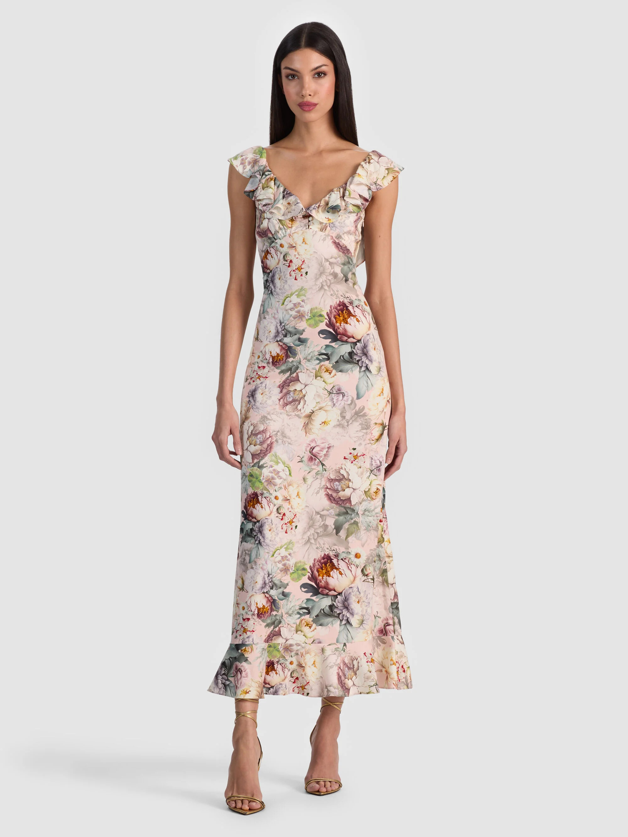 GEMMA MIDI DRESS | Alice + Olivia