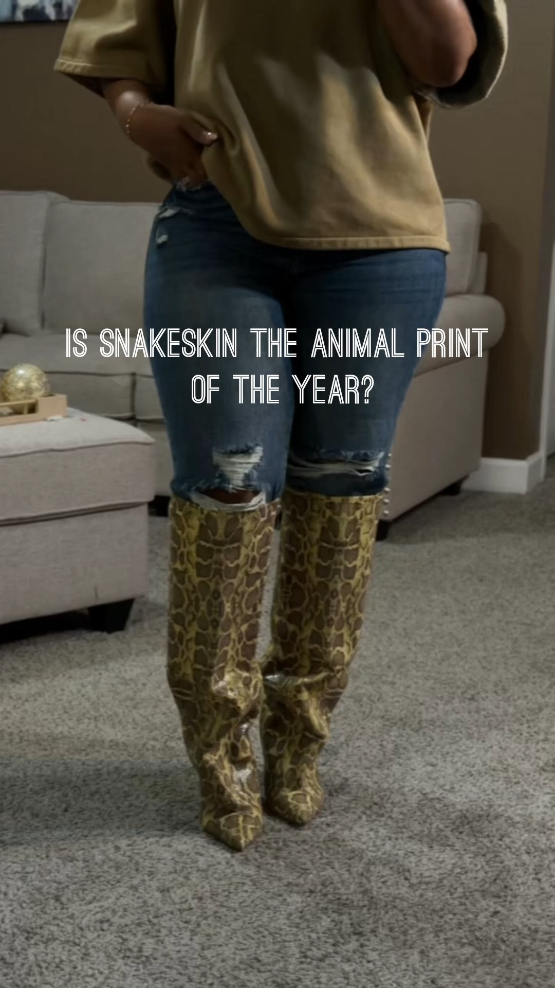 It’s official! Snakeskin is that cool girl print this year & these boots are 🔥🔥🔥

#LTKgrwm #LTKOver40 #LTKFindsUnder100