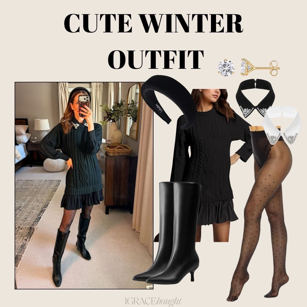 Cute winter outfit! Perfect for a date night! 

#LTKootd #LTKHoliday