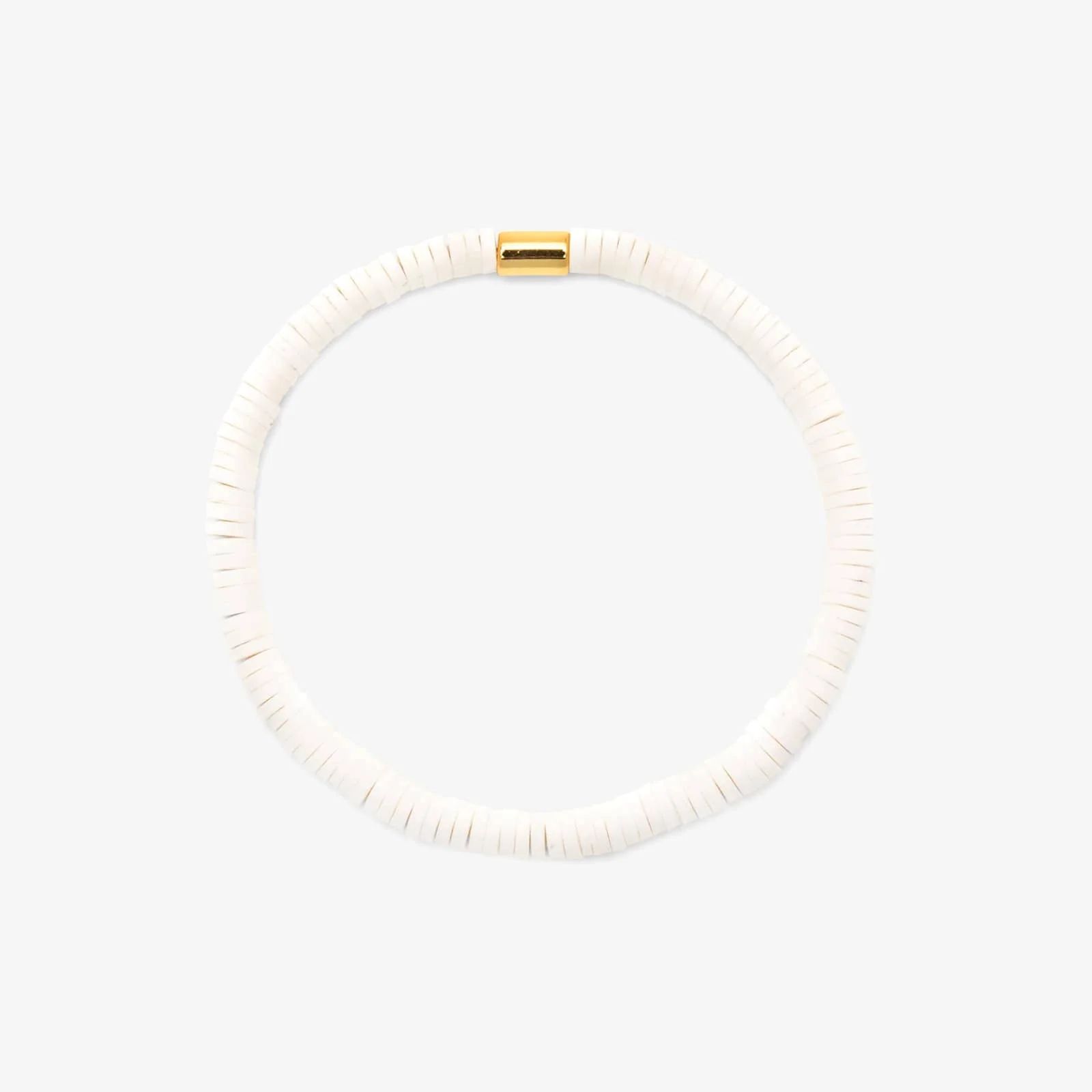 White Seascape Stretch Bracelet | Pura Vida Bracelets