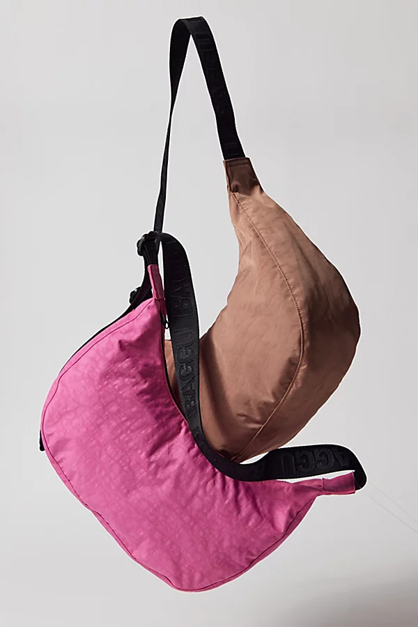 BAGGU Medium Crescent Bag in Azalea Pink at Urban Outfitters | Urban Outfitters (US and RoW)