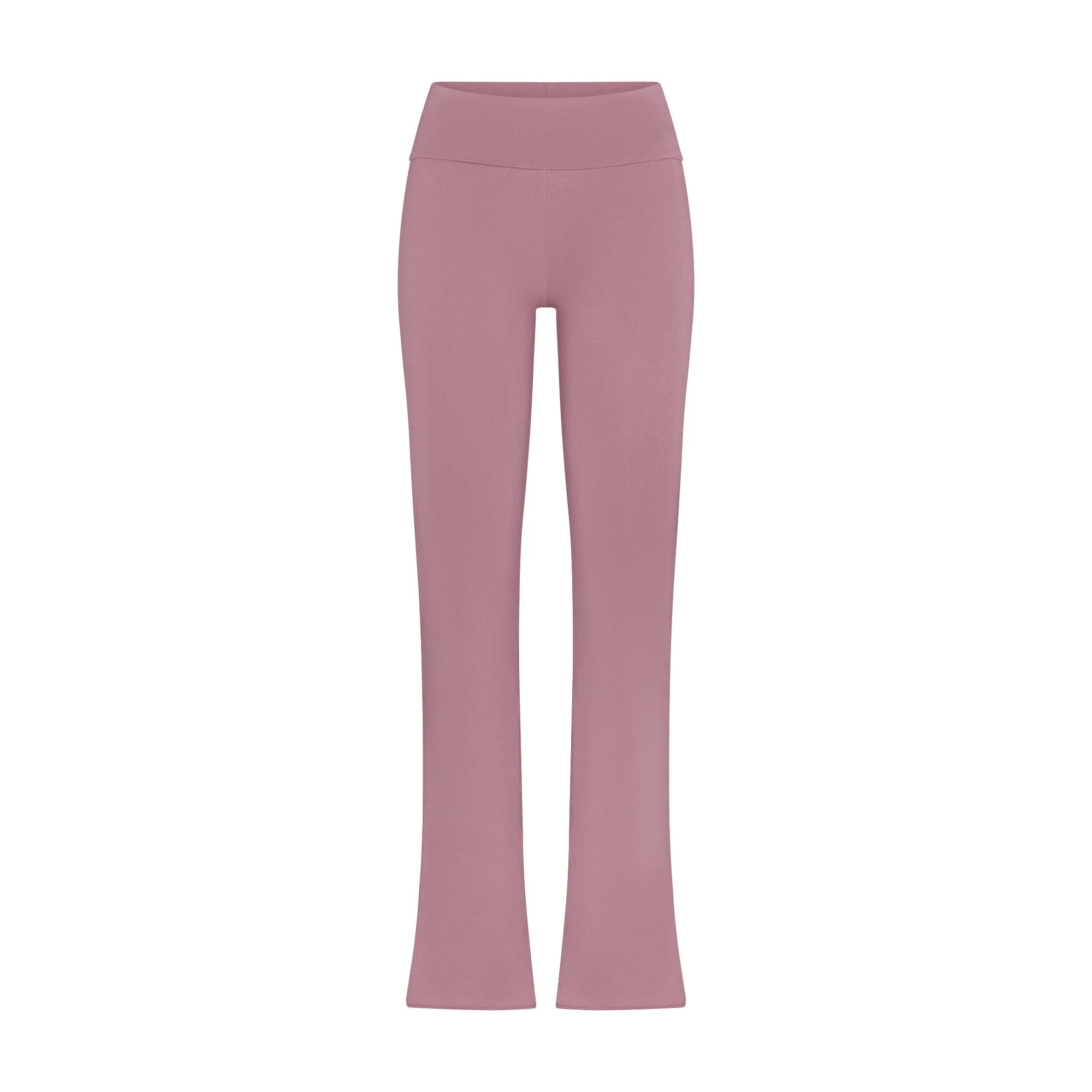 COTTON JERSEY FOLDOVER PANT | MUTED MAUVE | SKIMS | SKIMS (US)