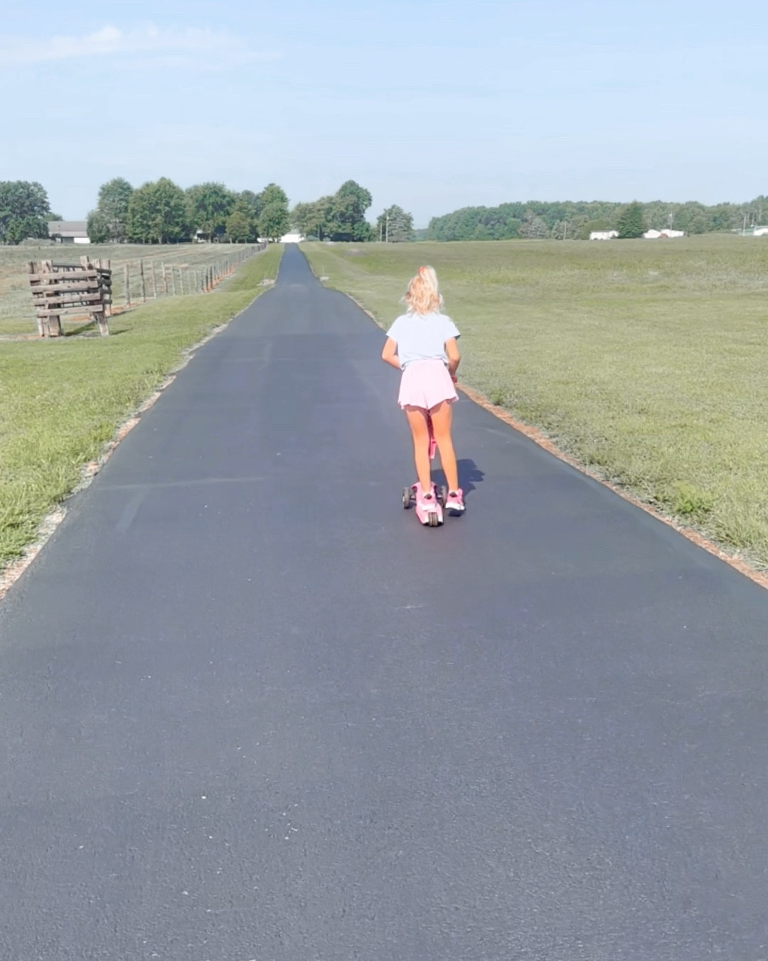 Walks with my girl on her scooter! 🛴 has to be her favorite outdoor toy right now! #skidee

#LTKActive