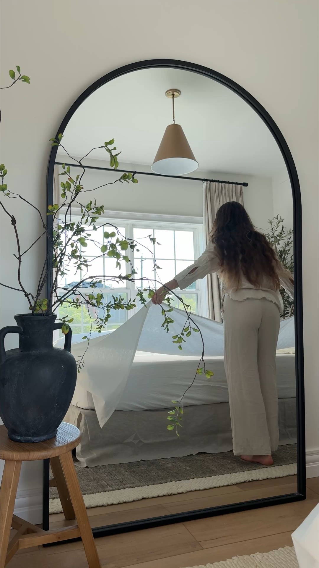 Forcing spring while there’s still snow outside 
Currently making the bed in real life winter… but daydreaming about this white spring bedding moment from last year. 😍🌸

#LTKhome #LTKsale #LTKstyletip