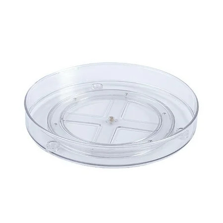 Anti-Skid Storage Tray Spice Rack Rotating Shelf Multi-functional New Transparent S PET Kitchen Seas | Walmart (US)