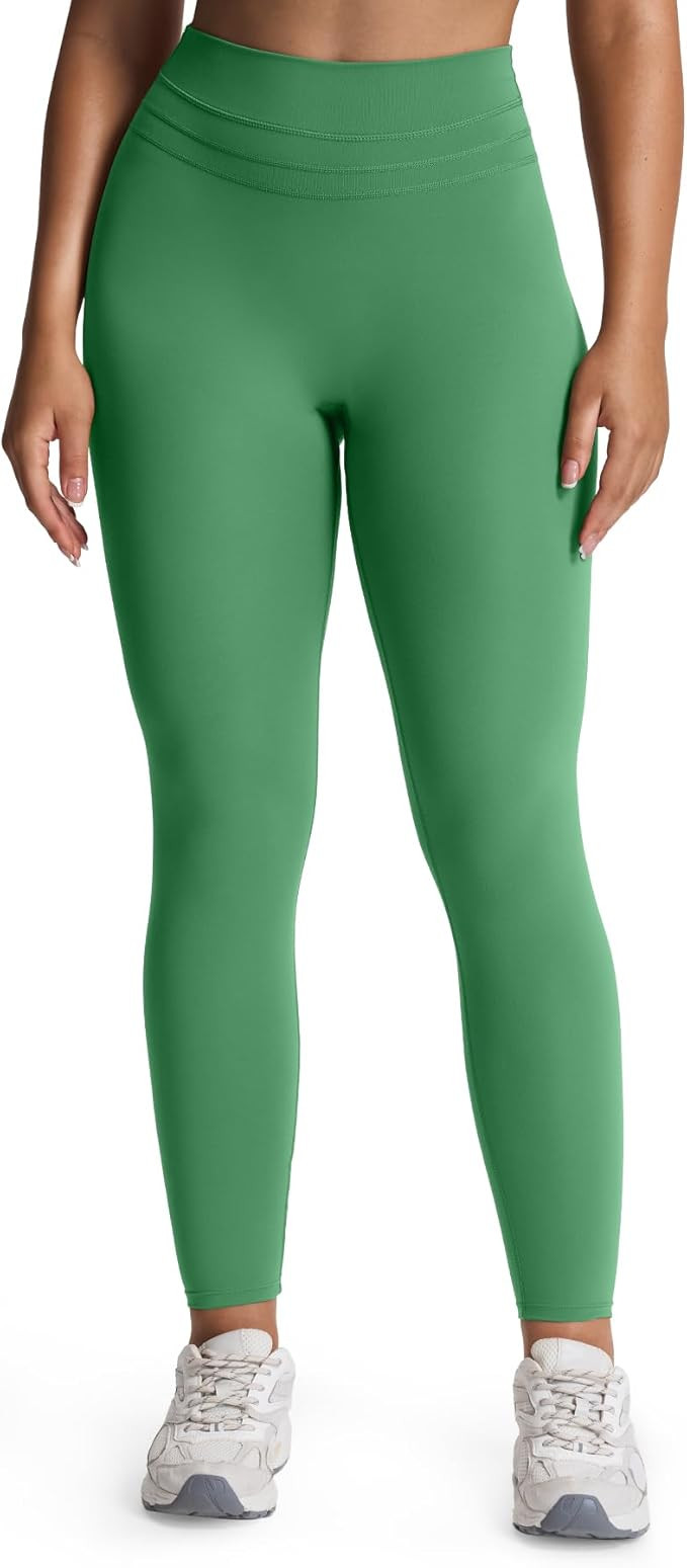 Aoxjox High Waisted Workout Leggings for Women Scrunch Tummy Control Luna Buttery Soft Gym Yoga P... | Amazon (US)