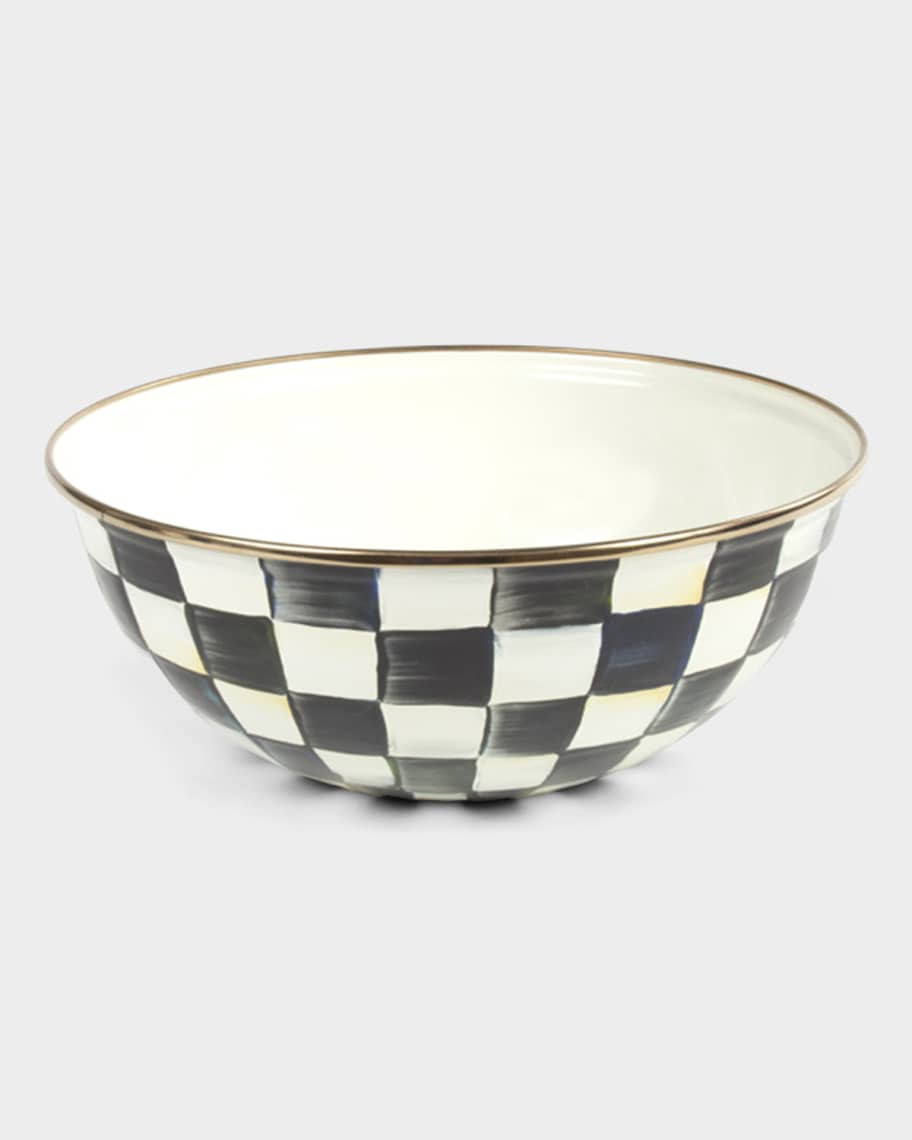 MacKenzie-Childs Courtly Check Medium Everyday Bowl | Neiman Marcus