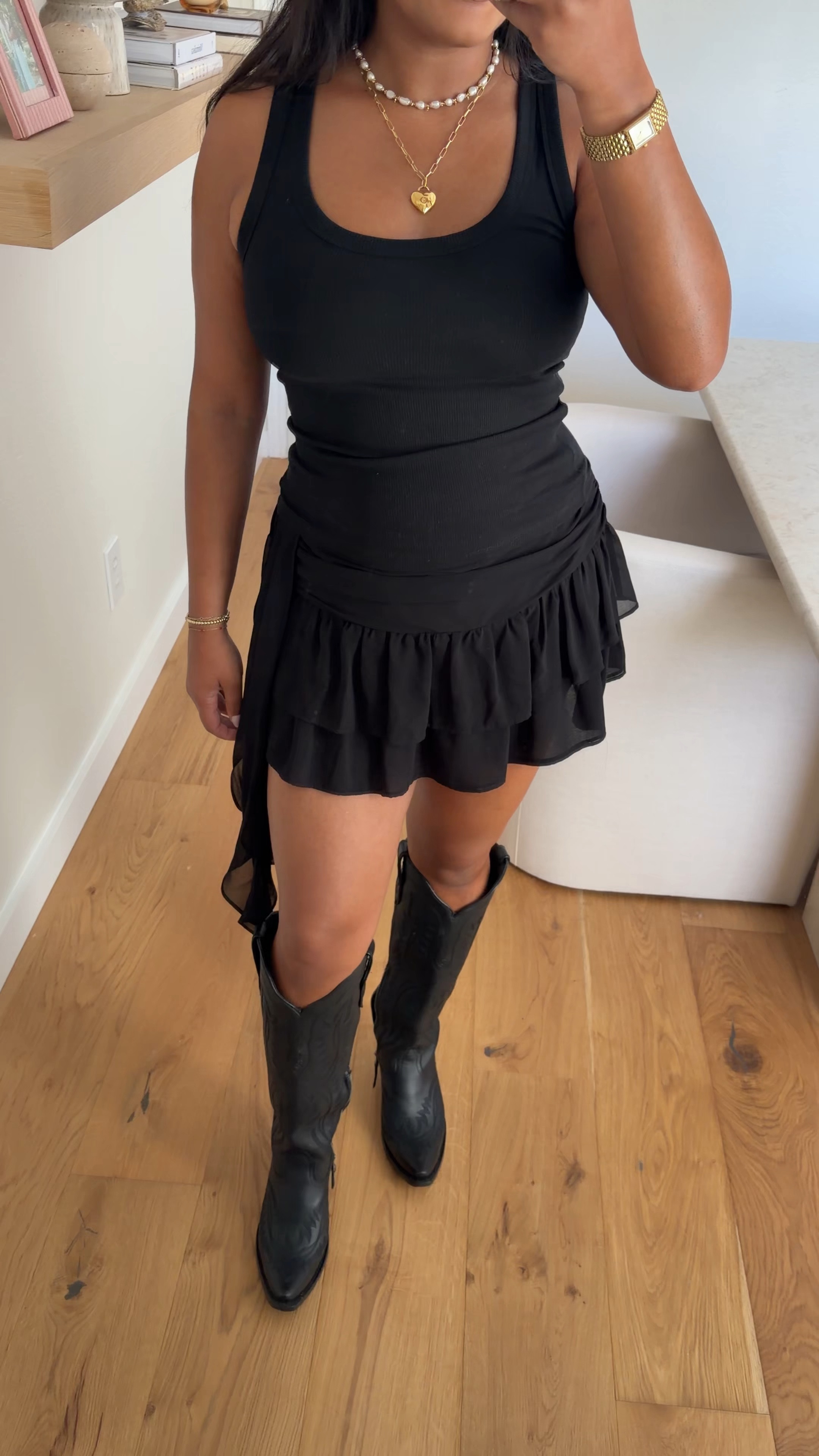 Early birthday brunch outfit 🖤#LTKStyleTip

#LTKootd #LTKMidsize