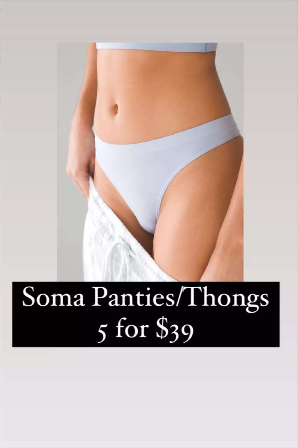 Soma Travelers High Leg Brief Underwear In Black