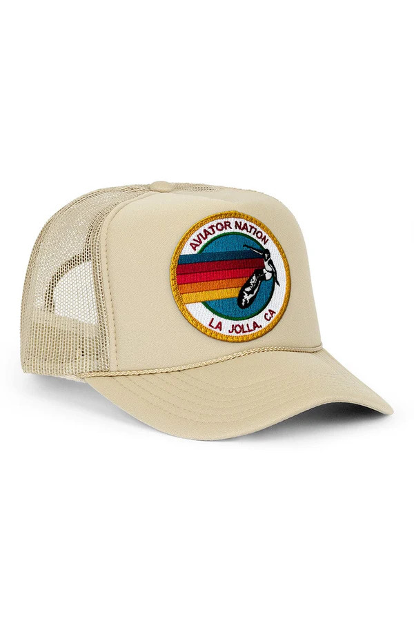 AVIATOR NATION LA JOLLA TRUCKER HAT | Aviator Nation