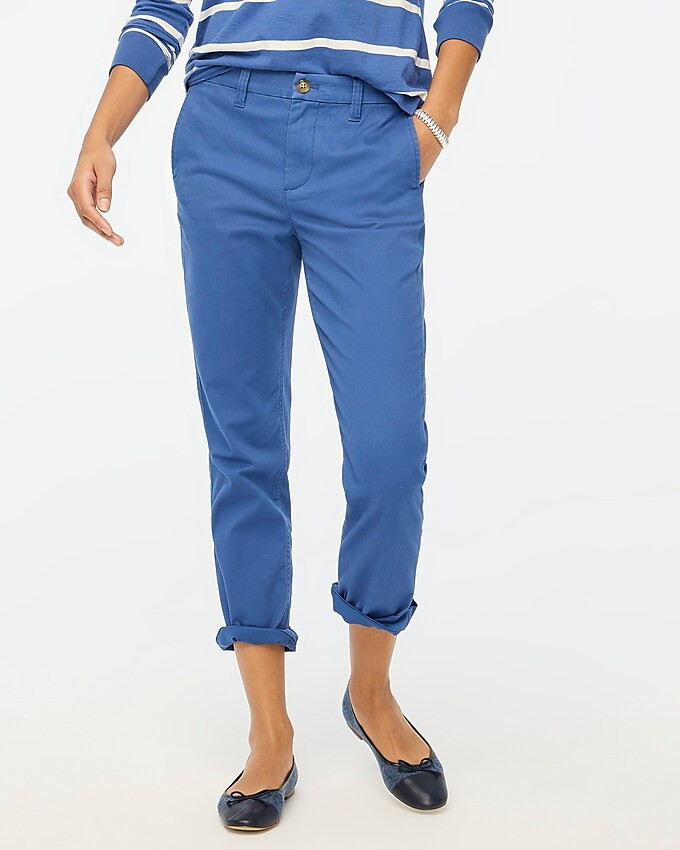 High-rise girlfriend chino pant | J.Crew Factory