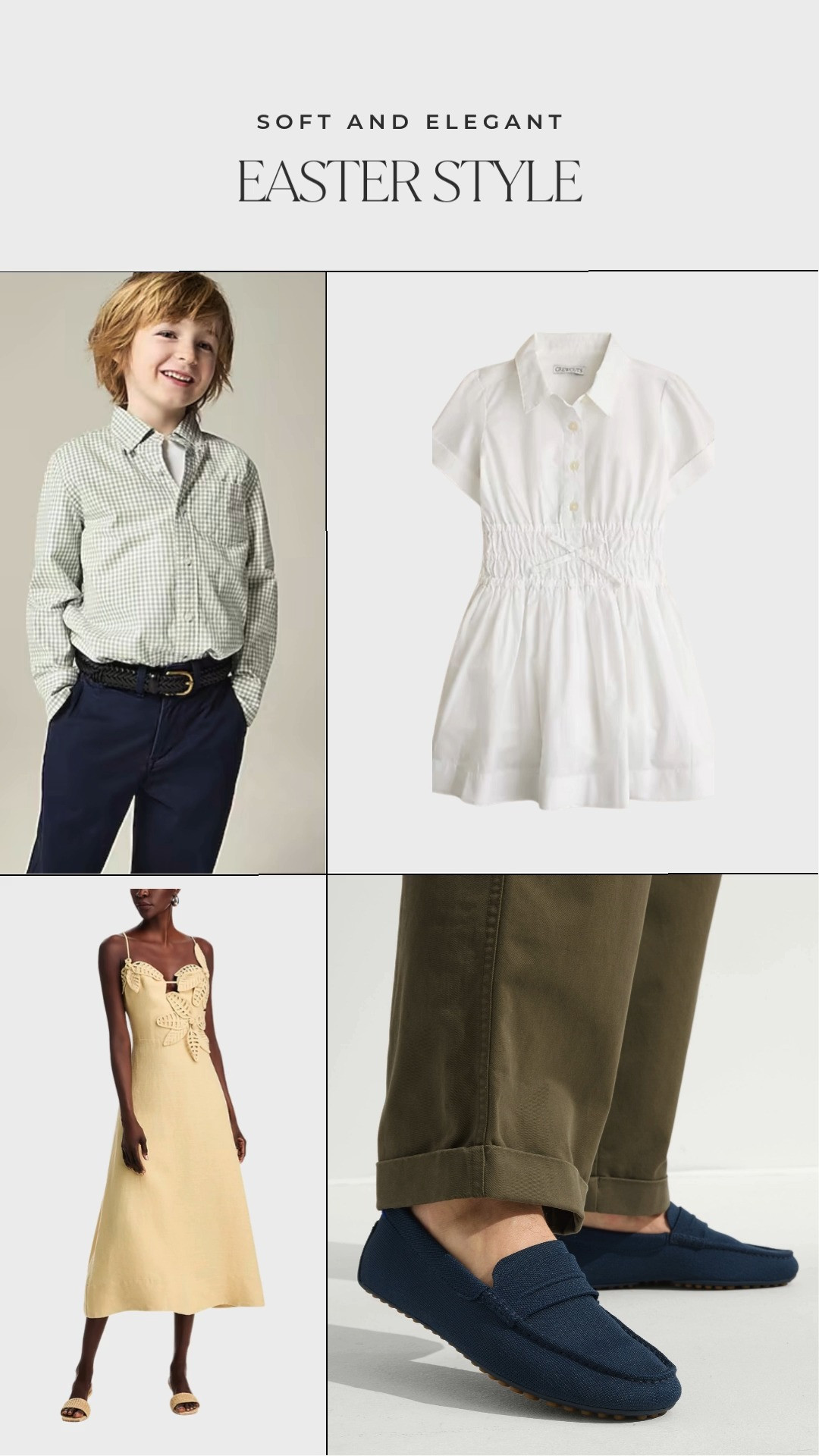 Easter style for the whole family  

 #LTKSeasonal #LTKKids #LTKFamily