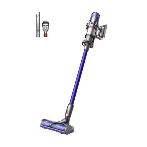 Dyson V11™ Advanced Kabelloser Staubsauger, 200 Airwatt, 60 Minuten Laufzeit, Haarentwirrungstechnologie, Hand- und Bodenstaubsauger (Nickel/Violett) | Amazon (DE)