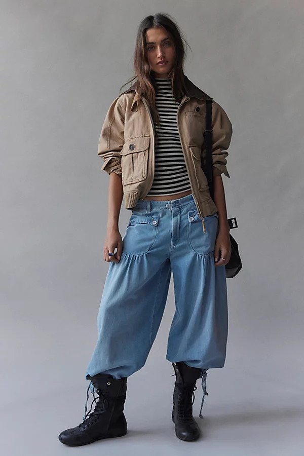 We The Free Lotus Balloon Jeans | Free People (Global - UK&FR Excluded)