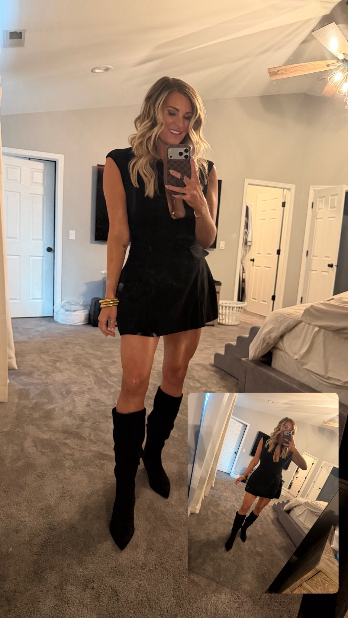 The cutest Amazon dress find! It was perfect to go out and celebrate my friends birthday! 🖤

#LTKgrwm #LTKootd #LTKTall