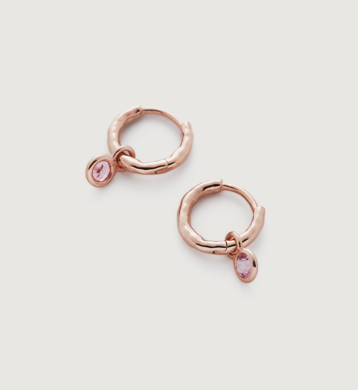Mini Gem Huggie Earrings | Monica Vinader (US)