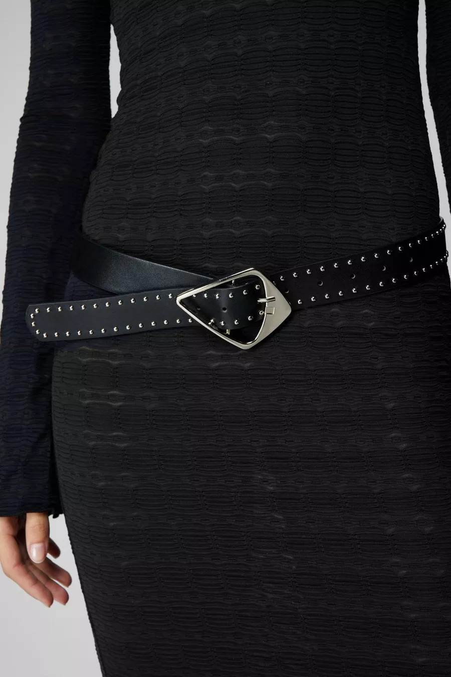 Studded Diamond Buckle Waist Belt | Nasty Gal US