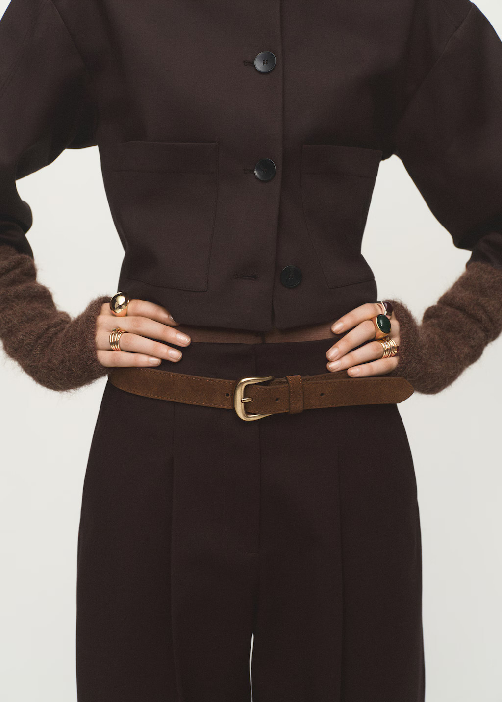 Cropped jacket with pockets - Women | MANGO United Kingdom | MANGO (UK)