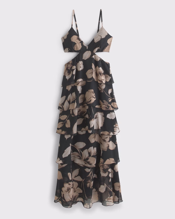 3-in-1 Convertible Tiered Maxi Dress | Abercrombie & Fitch (US)