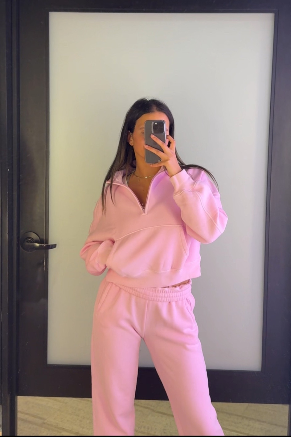 Abercrombie Spring Sweatset. I'm wearing a size small

#LTKSeasonal #LTKSpringSale #LTKstyletip