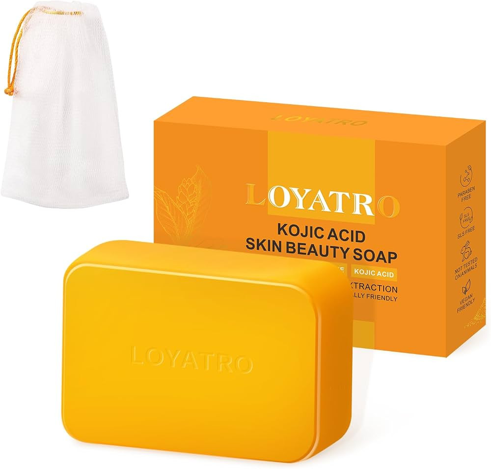 Turmeric Soap for Dark Spots Kojic Acid Turmeric Soap Bar for Face & Body, Deep Cleansing, Gentle... | Amazon (US)