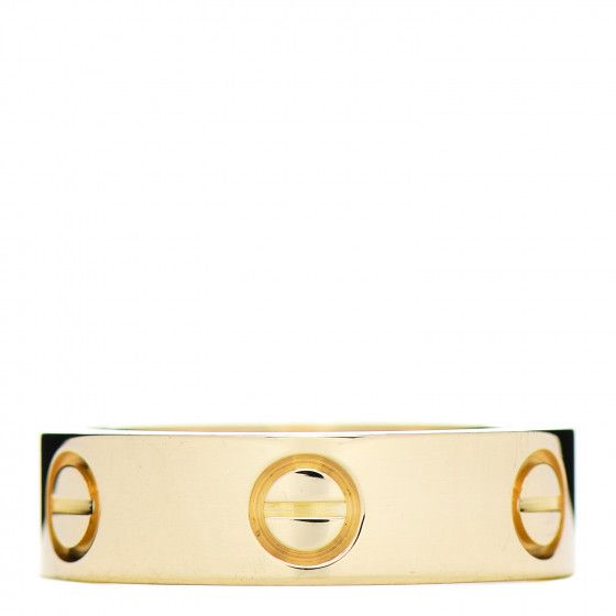 CARTIER 18K Yellow Gold 5.5mm LOVE Ring 53 6.25 | FASHIONPHILE | Fashionphile