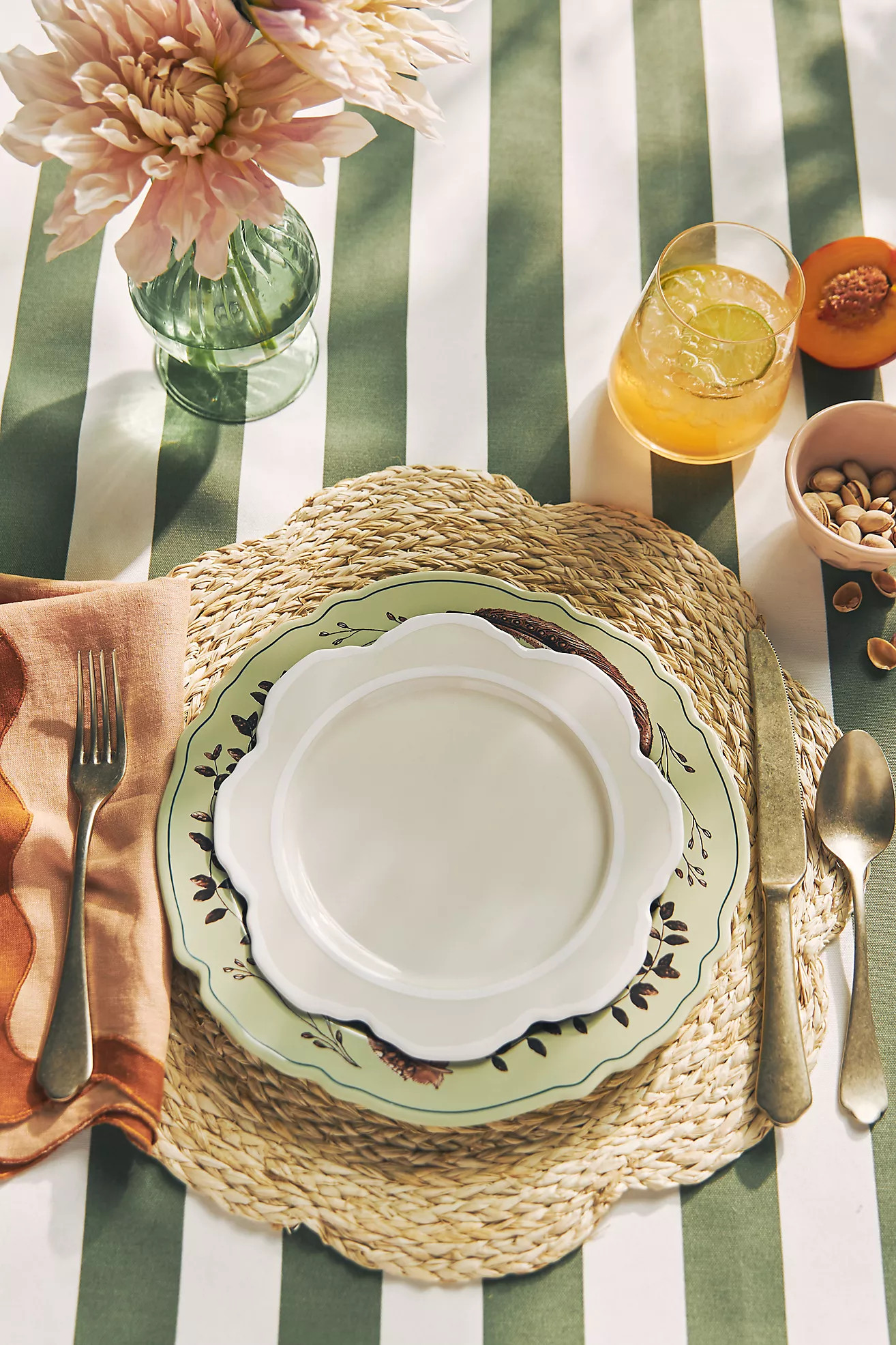 Lyla Stoneware Side Plates, Set of 4 | Anthropologie (US)