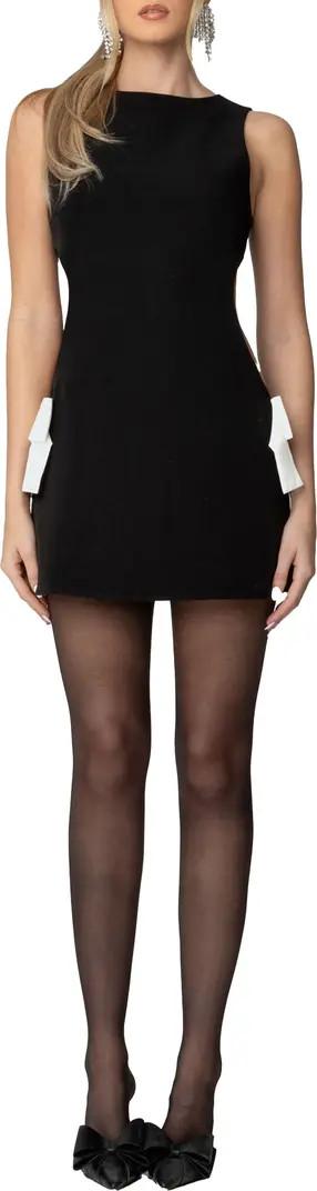 EDIKTED Ingrid Cutout Bow Minidress | Nordstrom | Nordstrom