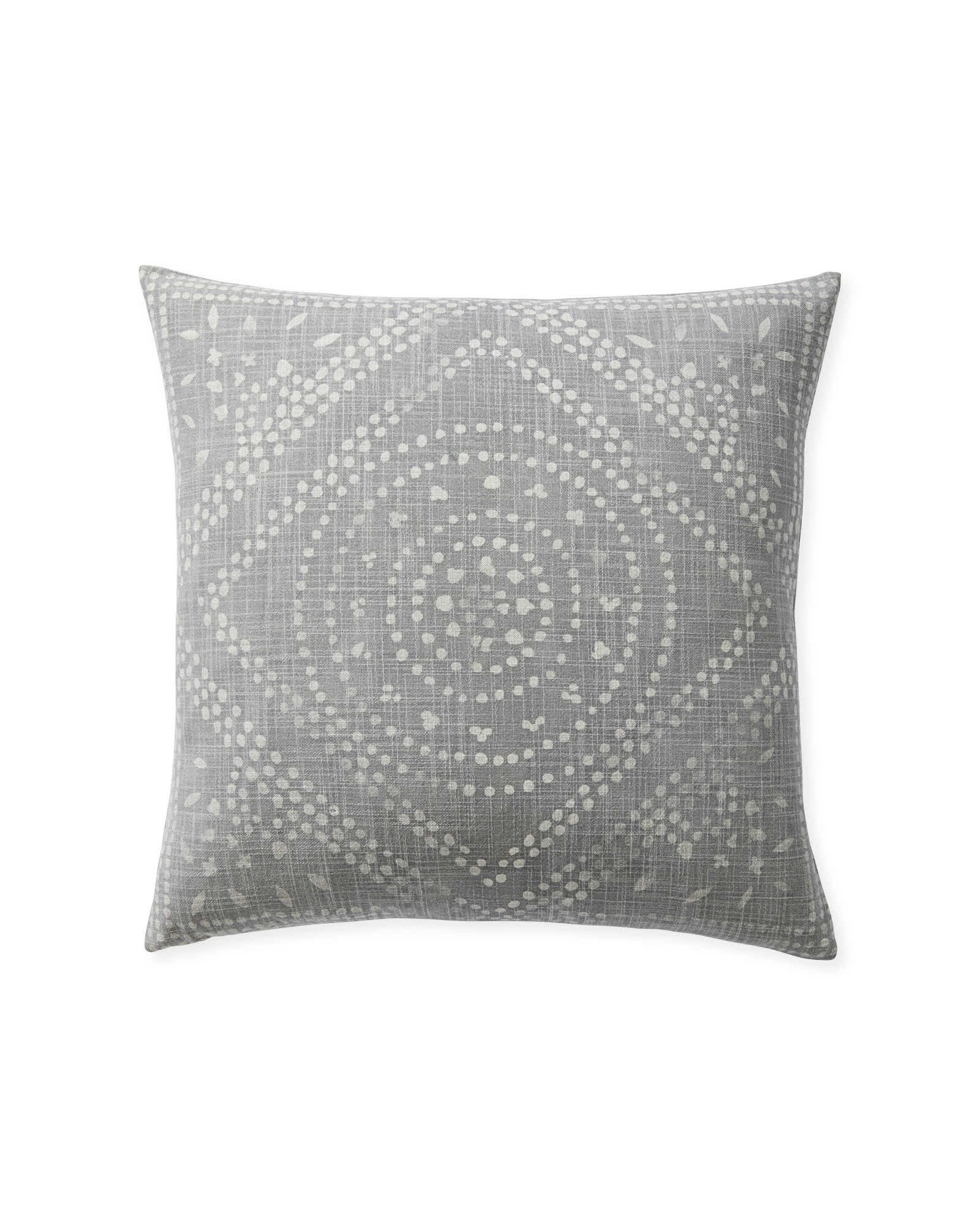 Camille Diamond Medallion Pillow Cover | Serena and Lily