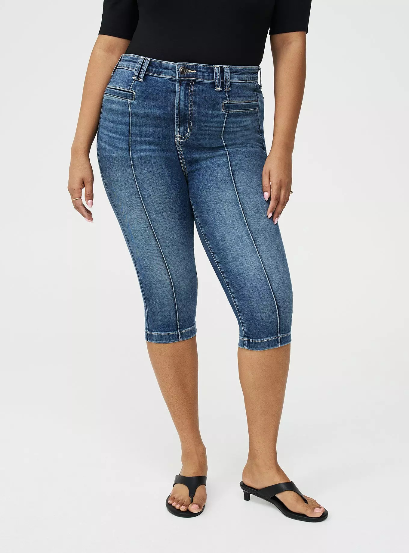 High-Rise Skinny Capri Jean | Torrid (US & Canada)