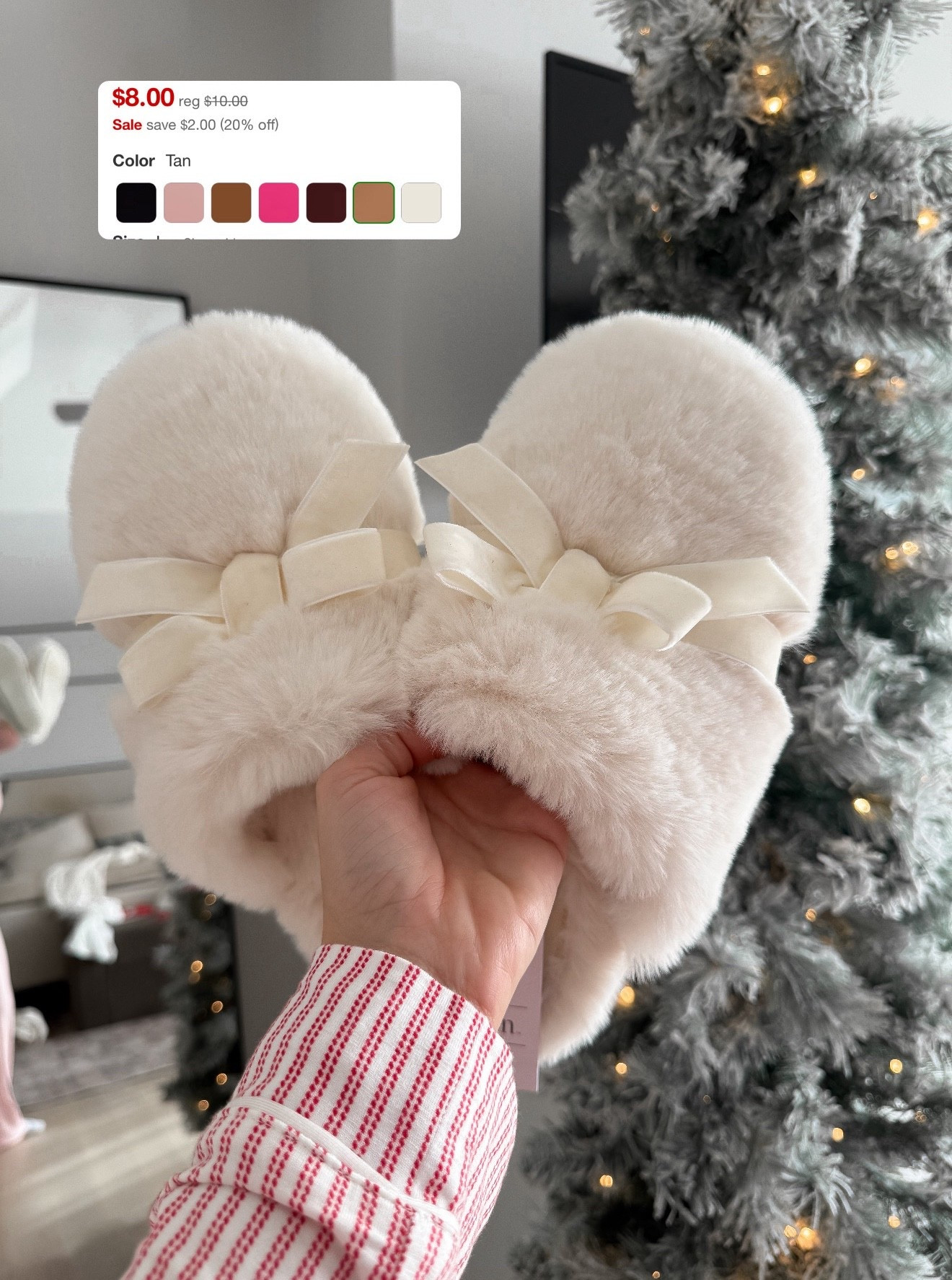 In love with these slippers. On sale for $8
Target style🎯

#LTKHoliday #LTKGiftGuide #LTKSeasonal