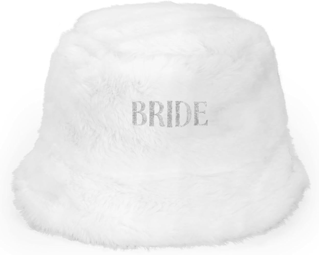 xo, Fetti Bachelorette Party Decorations White Bride Fur Bucket Hat | Bach Party Decor, Bride to ... | Amazon (US)