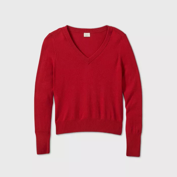 Women's V-Neck Pullover Sweater - A New Day™ | Target
